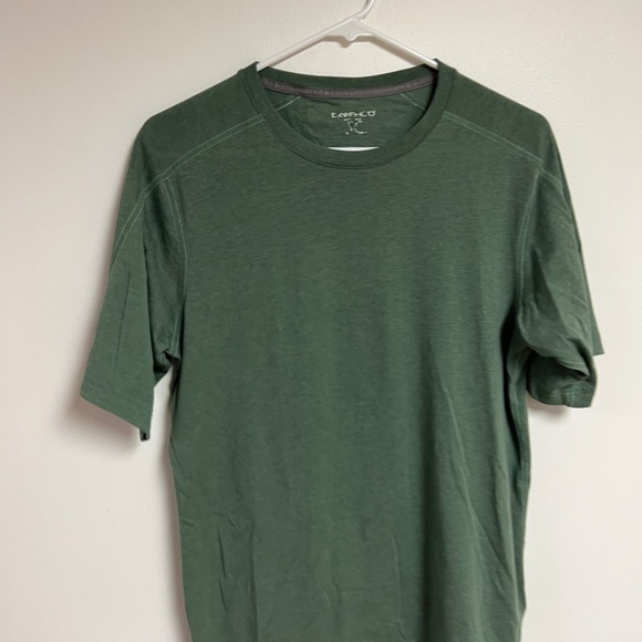 ExOfficio Mens Performance Tee Color Green sz Small - Picture 2 of 7